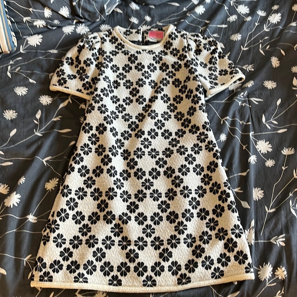 Black and White Kate Spade Sheath Dress